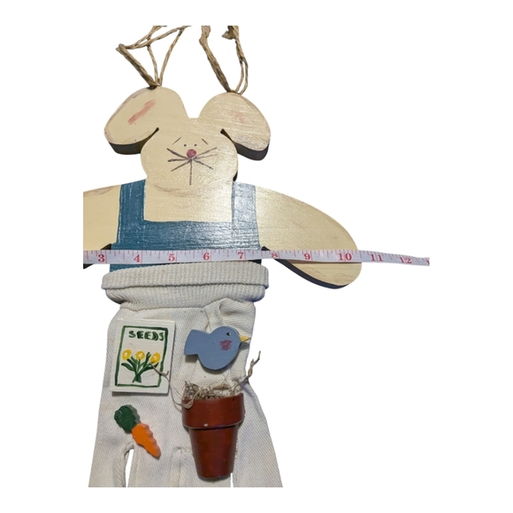 Cute Bunny Wall Hanging with Glove - Picture 4 of 6